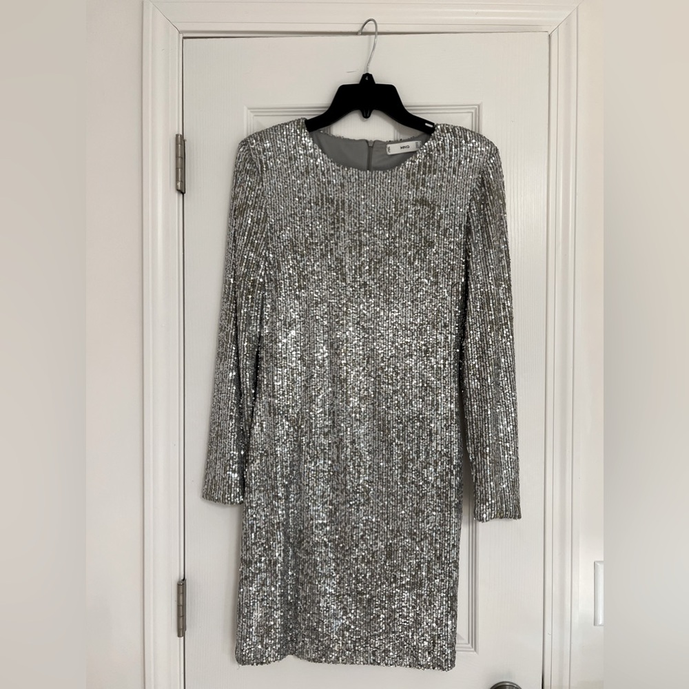 Mango sequin dress